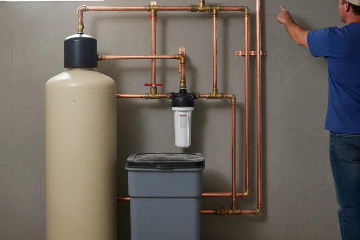 Whole-house water treatment system installed in Bear Branch